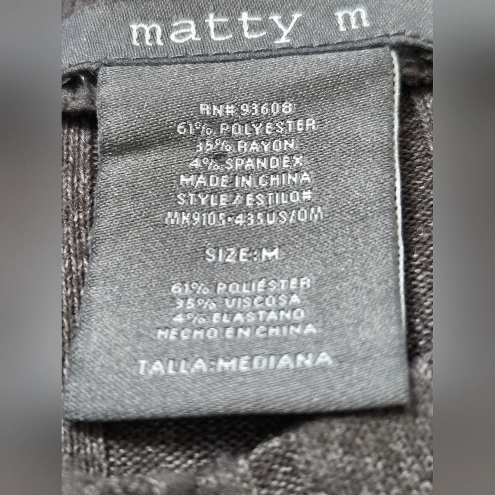 Matty M Ribbed Sweater. - Picture 5 of 6
